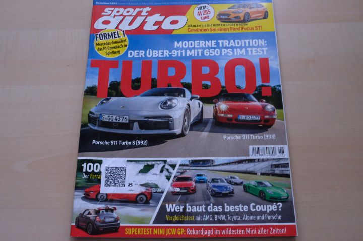 Deckblatt Sport Auto (08/2020)